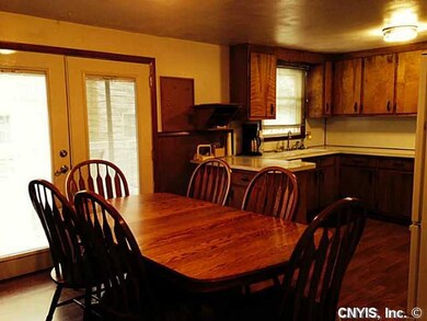 Kitchen. Double French Door leads to relaxing, mai