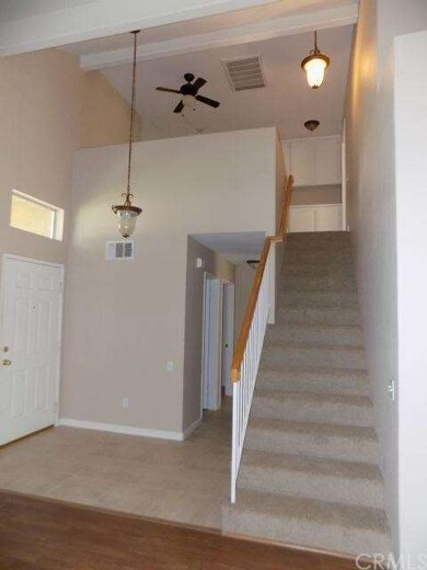 Front entry, stairs have brand new carpet!
