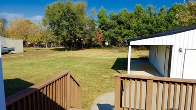 Large back yard