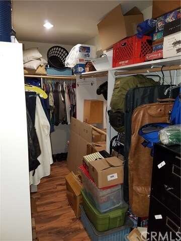 Master walk in closet