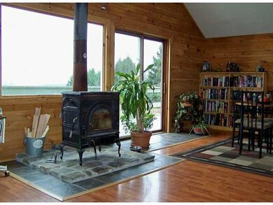 Family Room. Cathedral ceilings, knotty pine walls