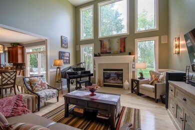 Great Room with Wall of Windows