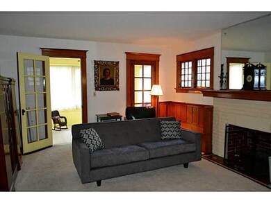 Living Room. Living rm with view into sunroom.