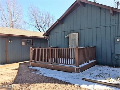 VIEW FROM REAR OF LOT TOWARD HOME.