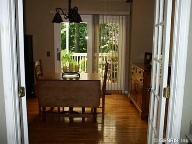Dining Room View from living room