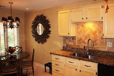 Granite, tile, updated cabinets, stainless, large 