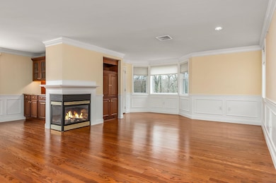 Living Room with Gas Fireplace