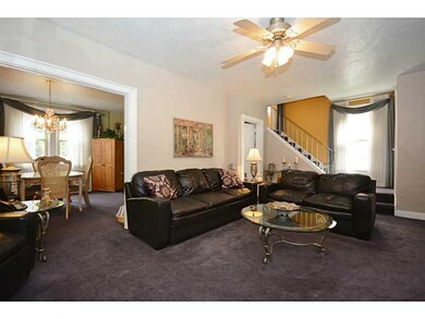 Living Room. This reverse angle view of the living