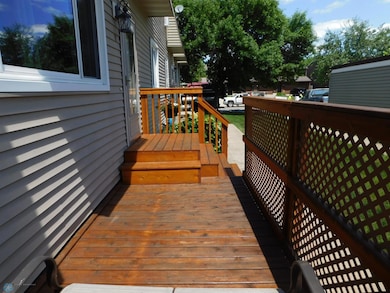 deck-faces east.