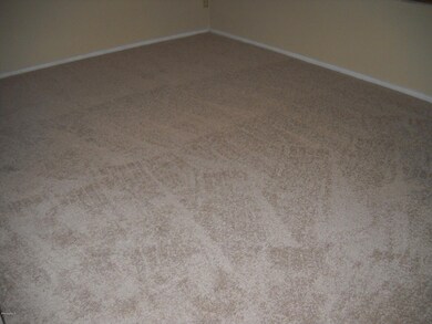 New carpet in the master bedroom