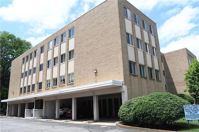 Backside of building