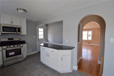 New Stainless Steel Stove and Extra Counter Space.