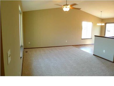 OPEN FLOOR PLAN, SPACIOUS LIVING ROOM WITH VAULTED