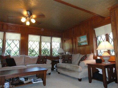 Family room on first level