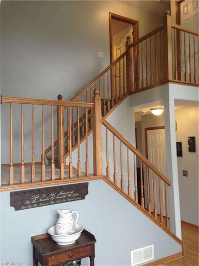 Gorgeous stair case.