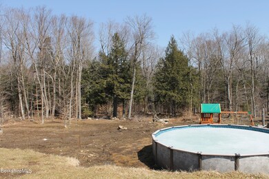 Pool in back yard