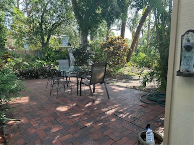 Side patio