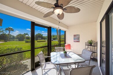 Sunroom featuring a ceiling fan