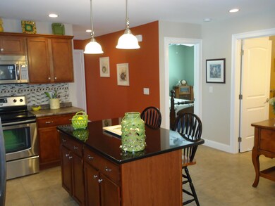 Kitchen entry, bedroom and bath