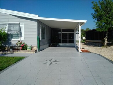 Carport Driveway Rear Screened Porch