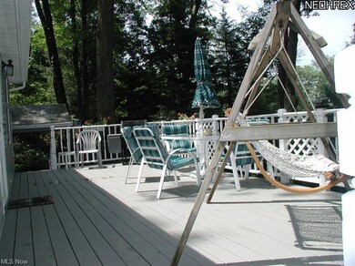 What a great way to relax on the wonderful deck.