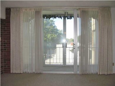 Balcony brings in lots of light.