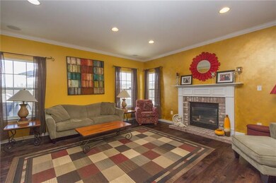 The 18X17 familyroom is open to the kitchen - rich