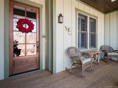 Rocking chair, covered front porch