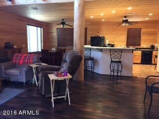 view of kitchen area from entrance
