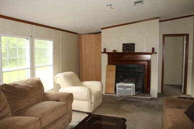 Enjoy a crackling fire on cool evenings and decora