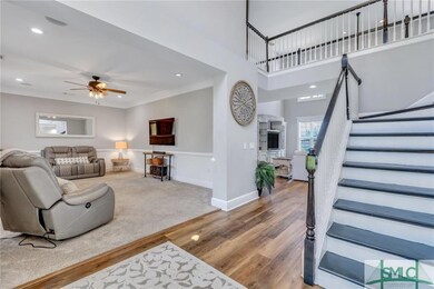 Grand, 2 story foyer greets your entry with open s