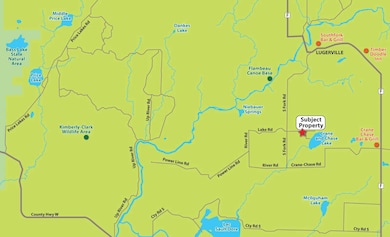 Map of the area and amenities