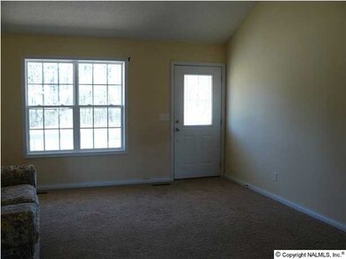 Living Room with Vaulted Ceilings