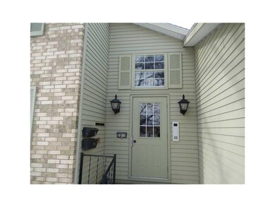 Front Exterior. Secured front door with intercom t