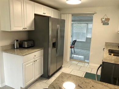 Lanai from the Kitchen Area