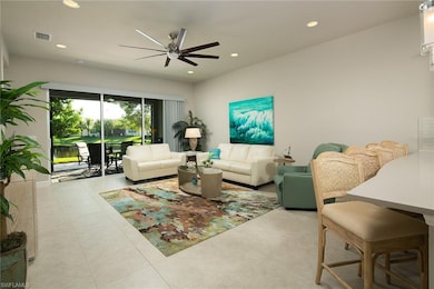 Spacious living room