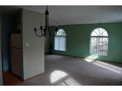 Dining Room. looking at kitchen & living room from