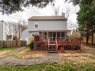 Enjoy the fully fenced backyard with deck made for entertaining!