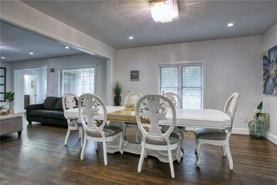 Dining room featuring a healthy amount of sunlight