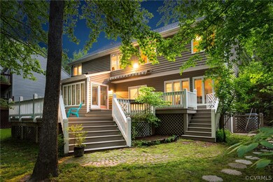 Two level deck for enjoying the water views.  The