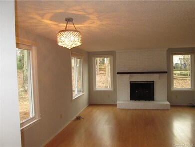 designated dining area accented by new crystal cha