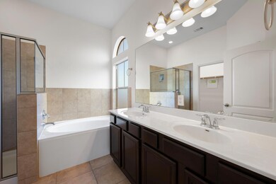 Bathroom with tile patterned flooring, visible ve