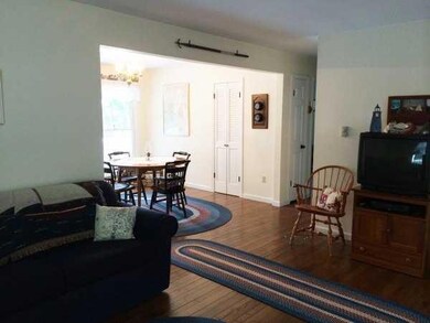 Living Room. The open living and...