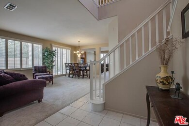 entrance view of open floorplan