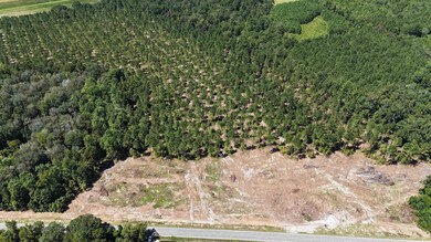 Aerial overview of property's location