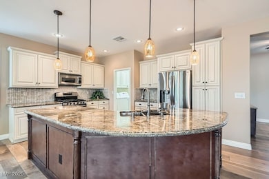 The Kitchen features two-toned upgraded soft-close