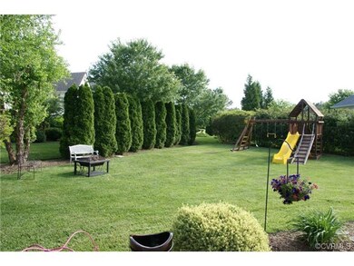 Cul de sac lot with seasonal golf course views