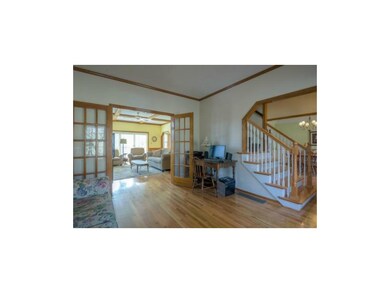CLASSIC CENTER HALL PLAN HAS ALL HARDWOOD FLOORS O