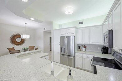 Kitchen with open dining adjacent