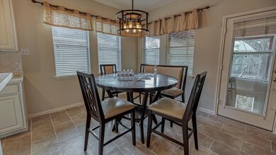 Breakfast area for fast, on the go mornings.